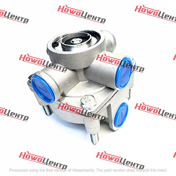 Клапан тормозной ускорительный HOWO/SHACMAN M=22 LEO700243A